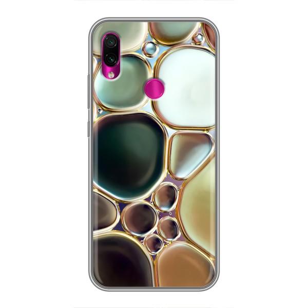 Мраморний чехол на Xiaomi Redmi Note 7 Pro (VPrint) – Радужний Мрамор