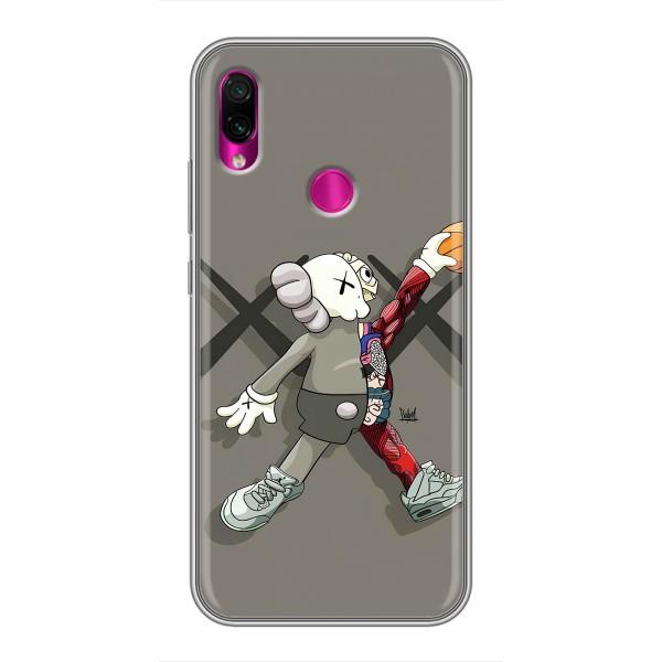 Чехлы для Xiaomi Redmi Note 7 - Bearbrick Louis Vuitton (PREMIUMPrint) – Беарбрик Джордан