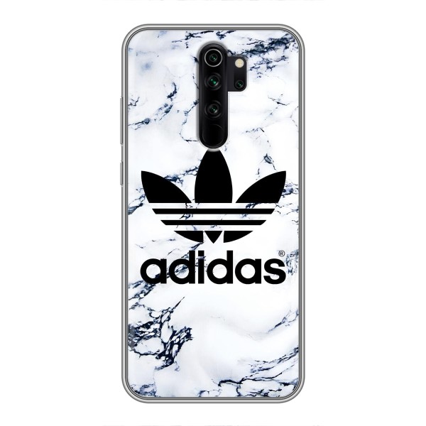 Чехлы Адидас для Xiaomi Redmi Note 8 Pro (AlphaPrint) – Адидас на мраморе