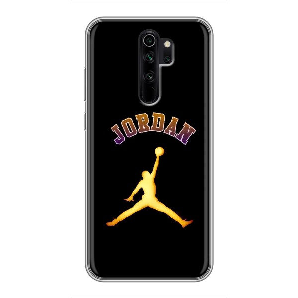 Чохли для Xiaomi Redmi Note 8 Pro - з картинкою JORDAN (AlphaPrint) – Jordan Gold