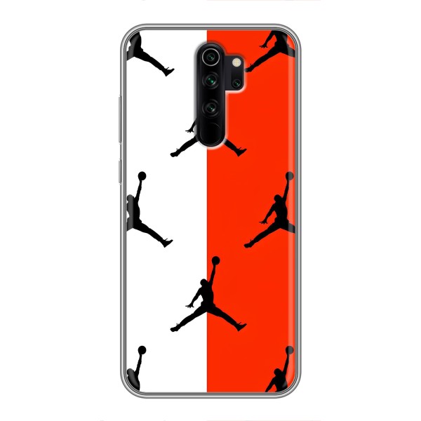 Чохли для Xiaomi Redmi Note 8 Pro - з картинкою JORDAN (AlphaPrint) – Лого Джордан