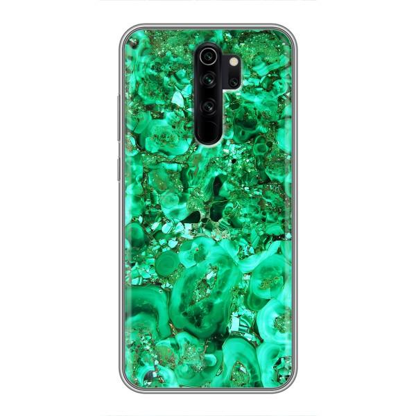 Мраморный чехол на Xiaomi Redmi Note 8 Pro (VPrint) – Салатный Мрамор