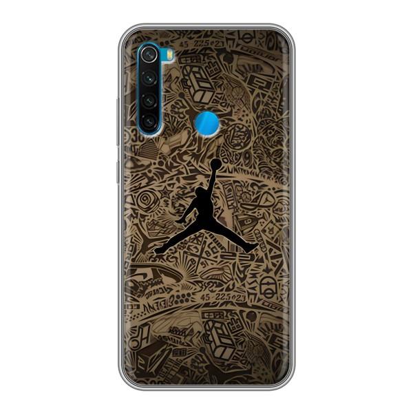 Чехлы для Xiaomi Redmi Note 8T - с картинкой JORDAN (AlphaPrint) – Logo Jordan