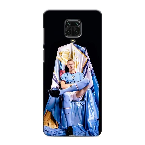 Чехлы с футболистом Ерлинг Холанд для Xiaomi Redmi Note 9 Pro Max (AlphaPrint) – футболист Холанн