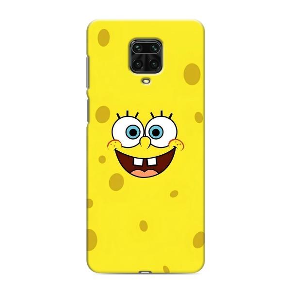 Чехол для Ребёнка на Сяоми Редми Ноут 9 Про (VPrint) – Мордашка Спанч Боба
