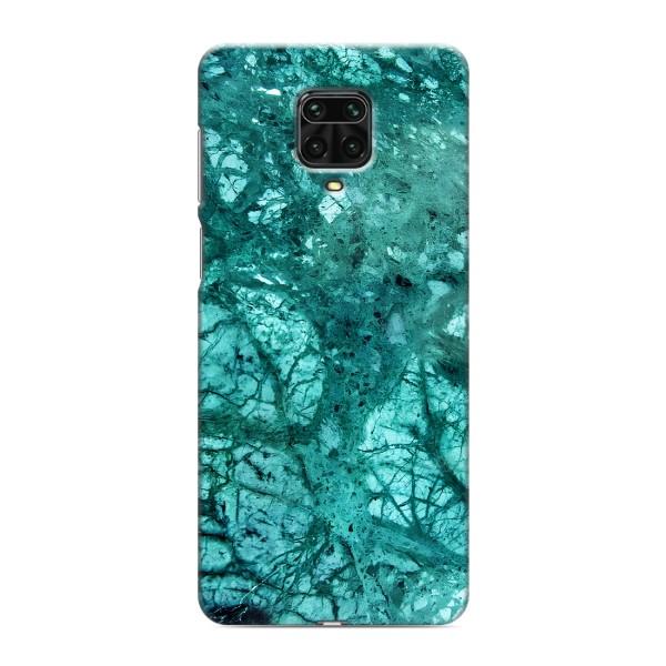 Мраморний чехол на Xiaomi Redmi Note 9 Pro (VPrint) – Зелений мрамор