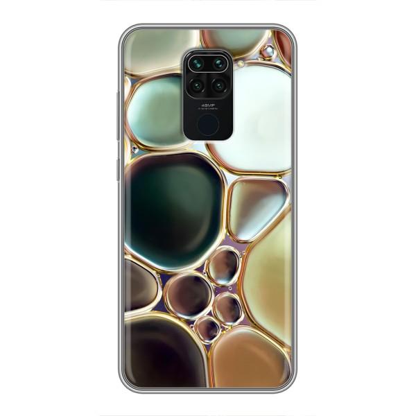 Мраморный чехол на Xiaomi Redmi Note 9 (VPrint) – Радужный Мрамор