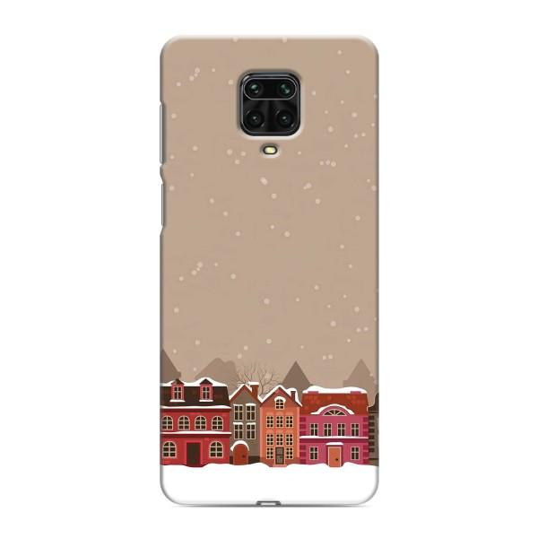 Новорічні, Святкові Чохли для Xiaomi Redmi Note 9S - 2024 год – Зимове місто
