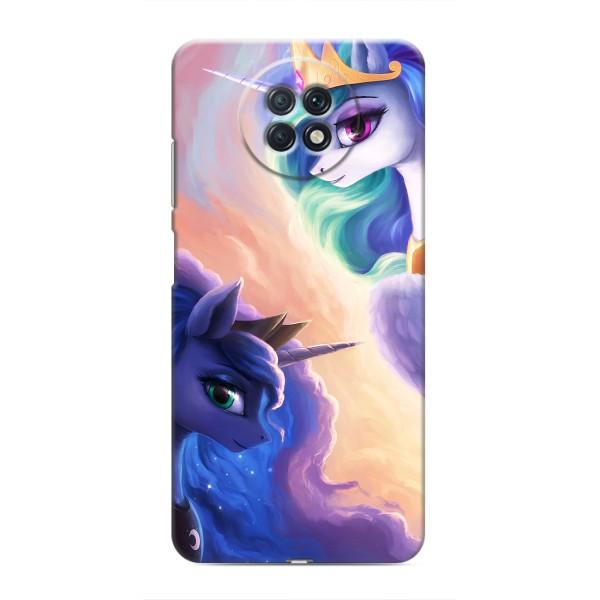 Чехол для Сяоми Редми Ноут 9Т - (Единорожки - Новинки) (AlphaPrint) – Единорожки
