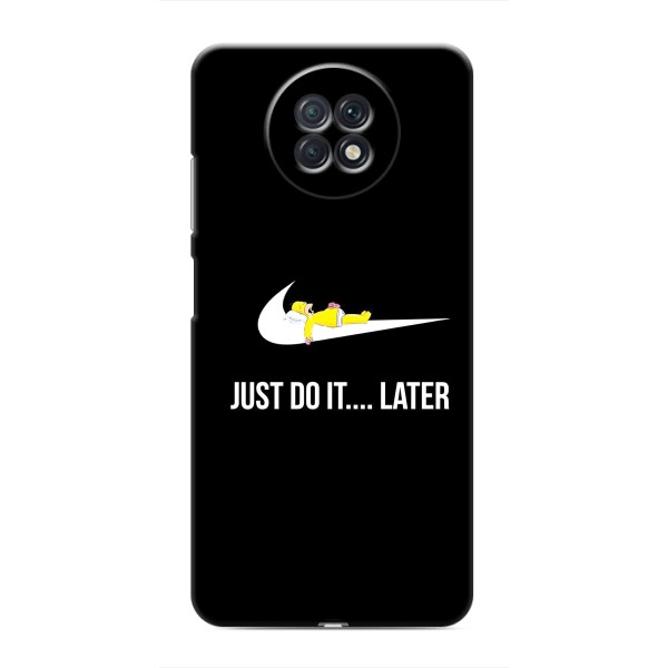 Чехол с логотипом Найк на Xiaomi Redmi Note 9T – Nike just do it