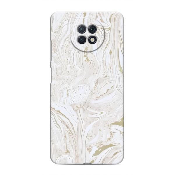Мраморний чехол на Xiaomi Redmi Note 9T (VPrint) – Білий мрамор