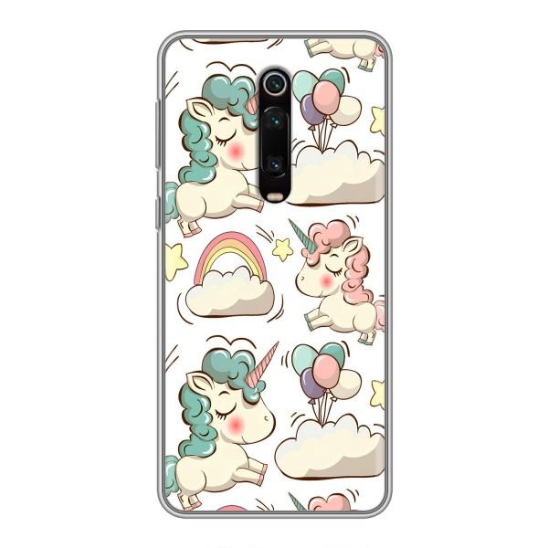 Чохол для Ксяомі Мі 9Т - (Єдинорожки - Новинки) (AlphaPrint) – Єдиноріжки