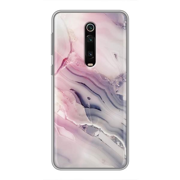 Мраморный чехол на Xiaomi Mi 9T (VPrint) – Пурпурный Мрамор