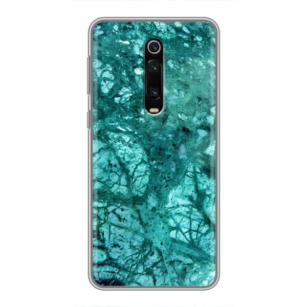 Мраморный чехол на Xiaomi Mi 9T (VPrint) – Зеленый мрамор