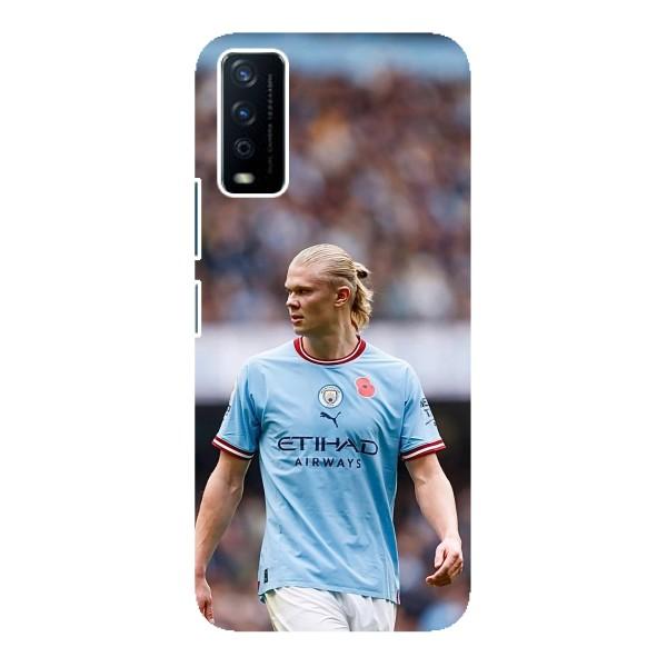 Чехлы с футболистом Ерлинг Холанд для ViVO Y12s (AlphaPrint) – Эрлинг Холанд