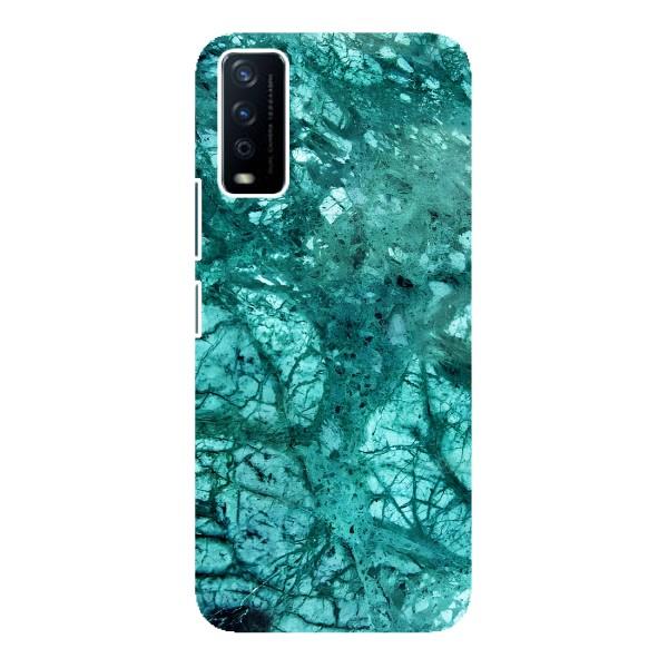 Мраморный чехол на ViVO Y12s (VPrint) – Зеленый мрамор