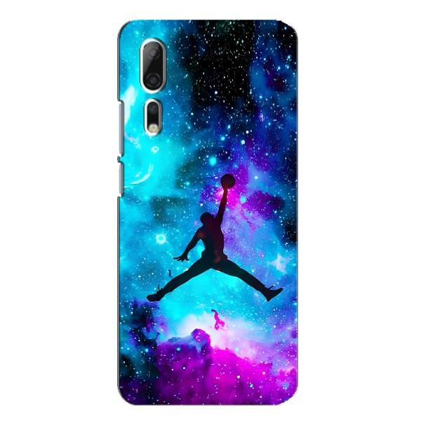 Чехлы для ZTE Axon 10 Pro - с картинкой JORDAN (AlphaPrint) – Яркий Джордан
