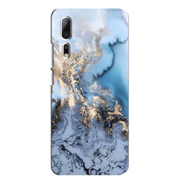 Мраморний чехол на ZTE Axon 10 Pro (VPrint) – Ніжний мрамор