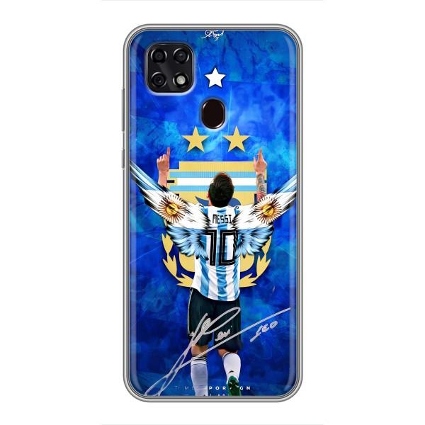Чохли для ZTE Blade 20 Smart (Leo чемпіон) (AlphaPrint) – Мессі збірна