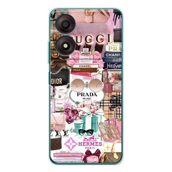 Чехол (Dior, Prada, YSL, Chanel) для ZTE Blade A34 – Бренды