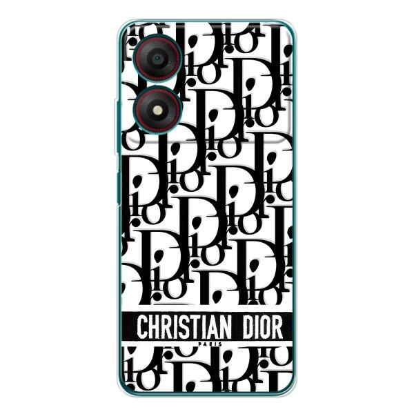 Чехол (Dior, Prada, YSL, Chanel) для ZTE Blade A34 – Christian Dior