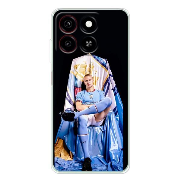 Чехлы с футболистом Ерлинг Холанд для ZTE Blade A35 (AlphaPrint) – футболист Холанн