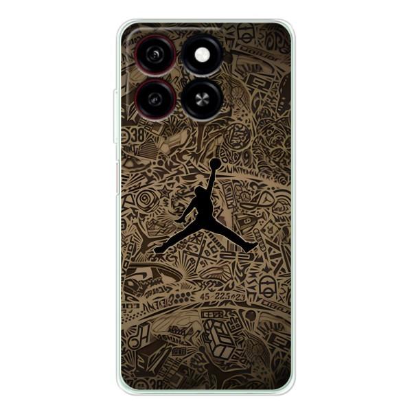 Чехлы для ZTE Blade A35 - с картинкой JORDAN (AlphaPrint) – Logo Jordan