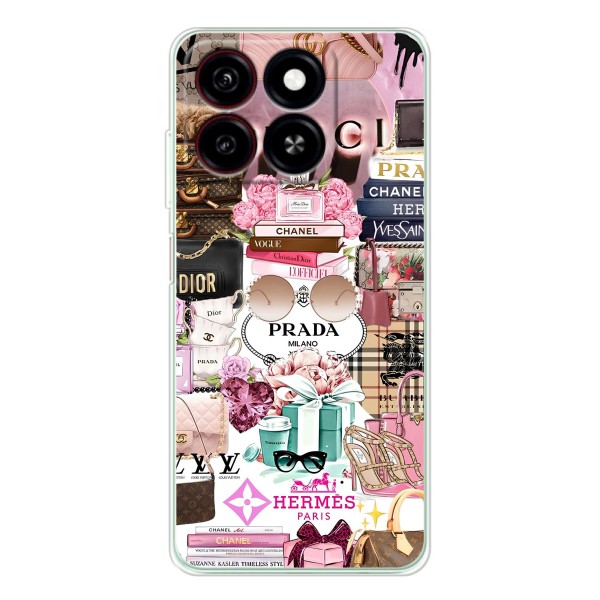 Чехол (Dior, Prada, YSL, Chanel) для ZTE Blade A35 – Бренды