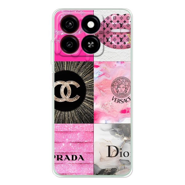 Чехол (Dior, Prada, YSL, Chanel) для ZTE Blade A35 – Модница