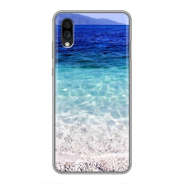Силиконовый чехол с КАРТИНКАМИ лето для ZTE Blade A5 (2020) (AlphaPrint) – Море
