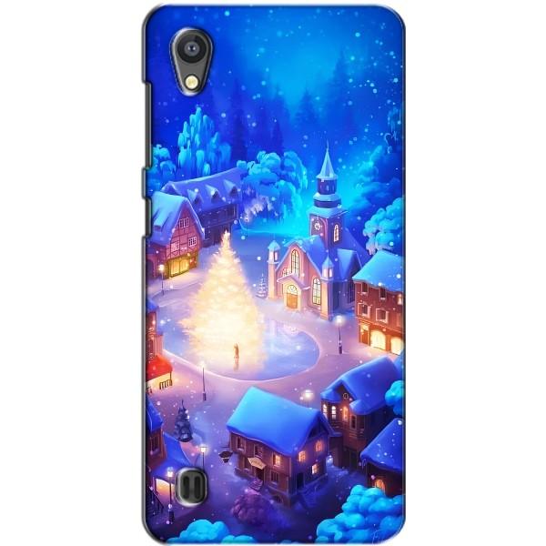Різдвяні Чохли для ZTE Blade A5 (VPrint) – Різдвяне місто