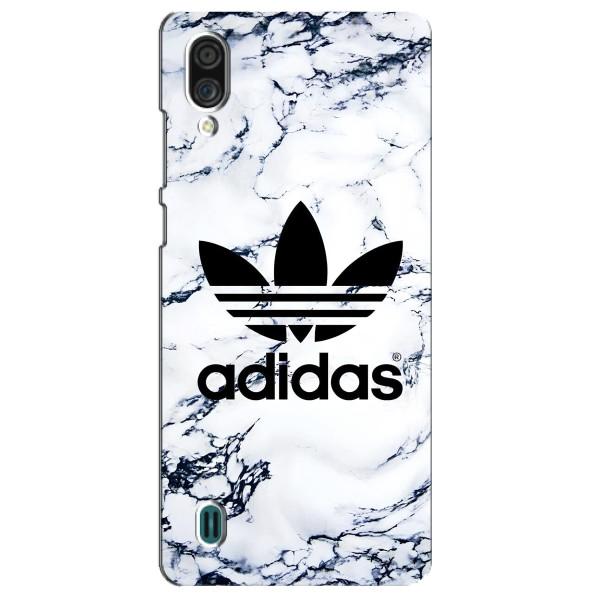 Чехлы Адидас для ZTE Blade A51 Lite (AlphaPrint) – Адидас на мраморе