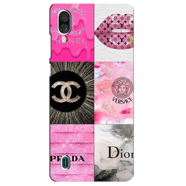 Чехол (Dior, Prada, YSL, Chanel) для ZTE Blade A51 Lite – Модница