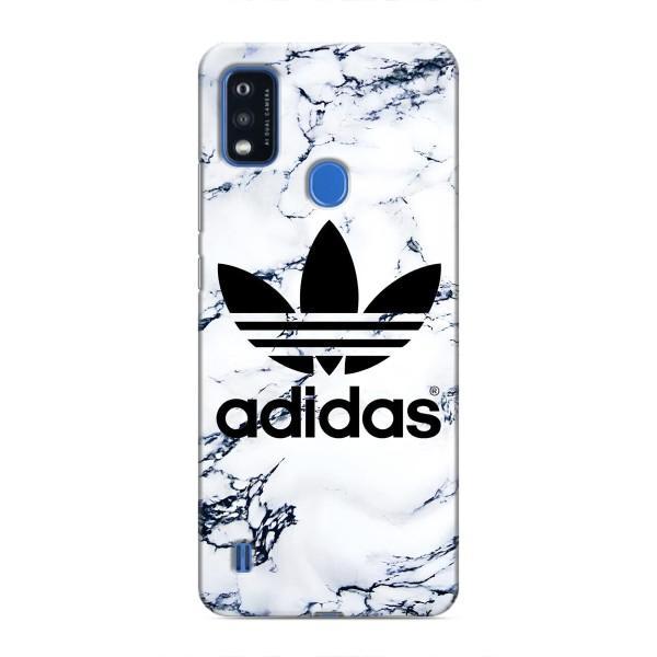 Чохли Адидас для ZTE Blade A51 (AlphaPrint) – Адідас на мраморі