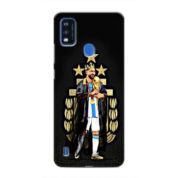 Чохли для ZTE Blade A51 (Leo чемпіон) (AlphaPrint) – Мессі Король