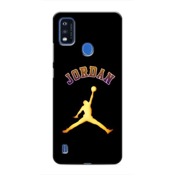 Чохли для ZTE Blade A51 - з картинкою JORDAN (AlphaPrint) – Jordan Gold