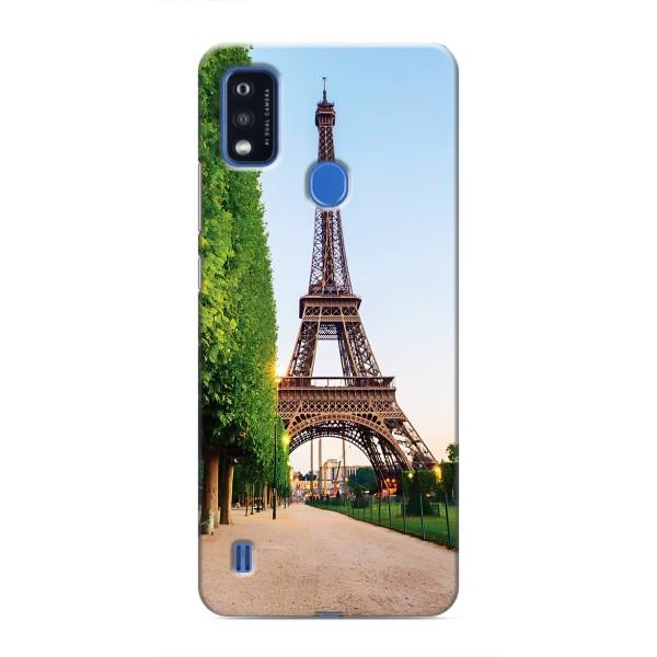 Чохол Ейфелева Вежа ZTE Blade A51 - (AlphaPrint) – Дорога до Парижу