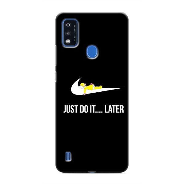 Чохол з логтипом Найк на ZTE Blade A51 – Nike just do it