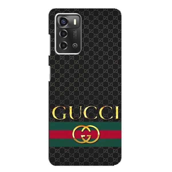 Чехлы ГУЧЧИ для ЗТЕ Блейд А52 (AlphaPrint) – Gucci оригинал