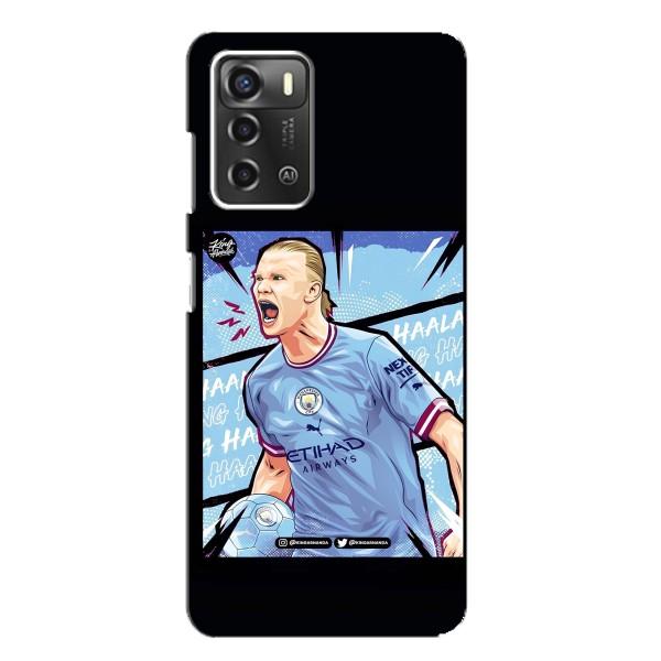 Чехлы с футболистом Ерлинг Холанд для ZTE Blade A52 (AlphaPrint) – гол Эрлинг Холланд