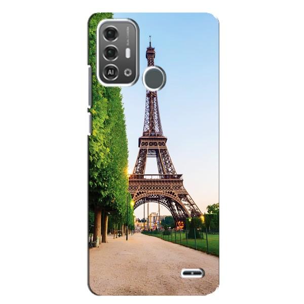 Чехол Эйфелева Башня для ZTE Blade A53 Pro - (AlphaPrint) – Дорога в Париж