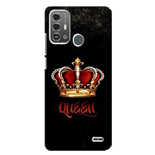 Чехол с Короной ЗТЕ Блейд А53 Про - (AlphaPrint) – Корона короля