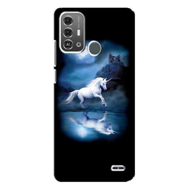 Чехол для ЗТЕ Блейд А53 Про - (Единорожки - Новинки) (AlphaPrint) – Единорог