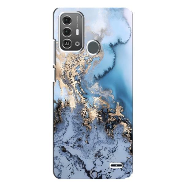 Мраморний чехол на ZTE Blade A53 Pro (VPrint) – Ніжний мрамор