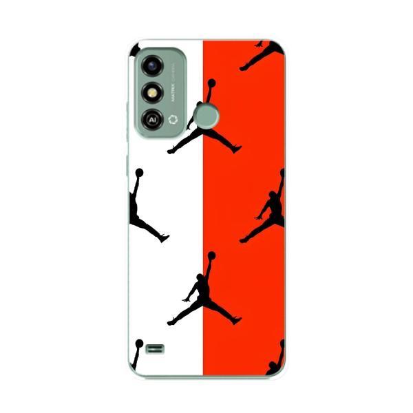Чехлы для ZTE Blade A53 - с картинкой JORDAN (AlphaPrint) – Лого Джордан