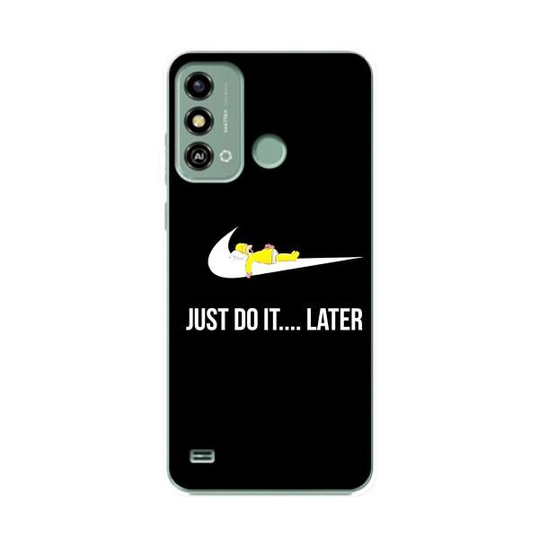 Чохол з логтипом Найк на ZTE Blade A53 – Nike just do it