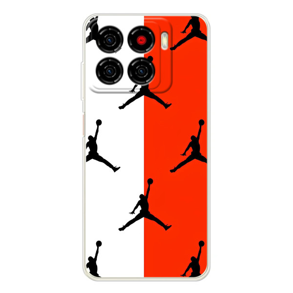 Чехлы для ZTE Blade A56 - с картинкой JORDAN (AlphaPrint) – Лого Джордан