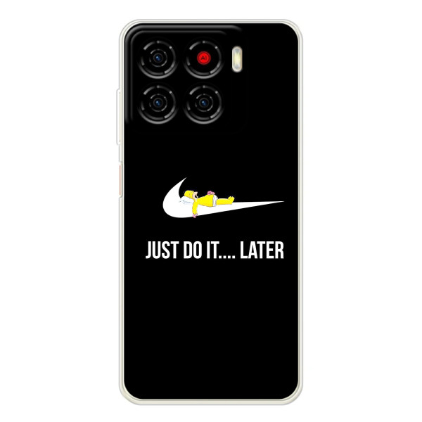 Чехол с логотипом Найк на ZTE Blade A56 – Nike just do it