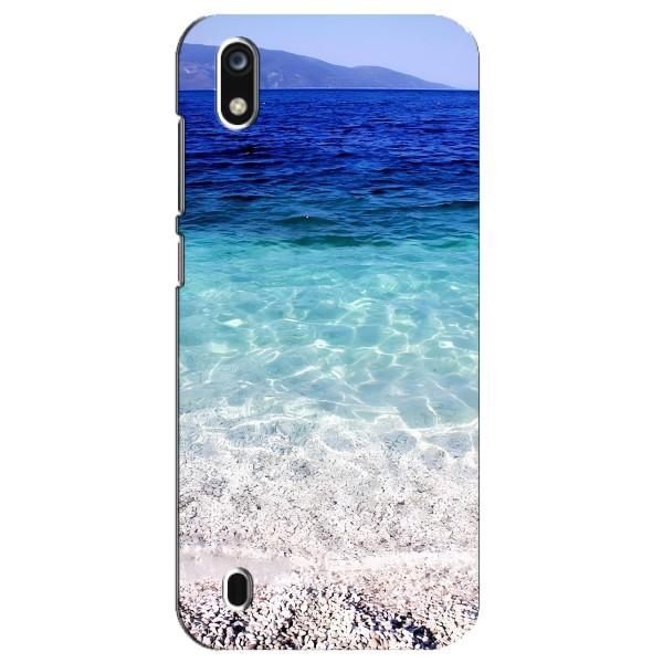 Силиконовый чехол с КАРТИНКАМИ лето для ZTE Blade A7 (2019) (AlphaPrint) – Море