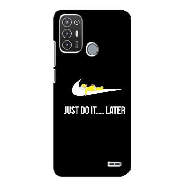 Чехол с логотипом Найк на ZTE Blade A72 – Nike just do it